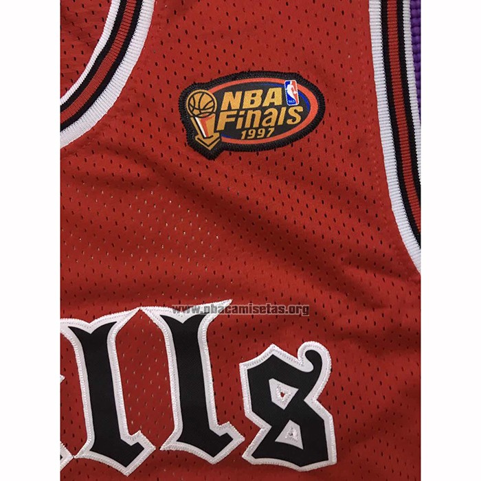 Camiseta Chicago Bulls Michael Jordan NO 23 Retro Rojo2